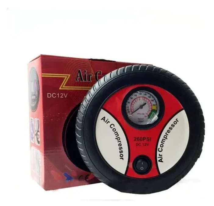 MINI COMPRESOR - INFLADOR PORTATIL DC12V